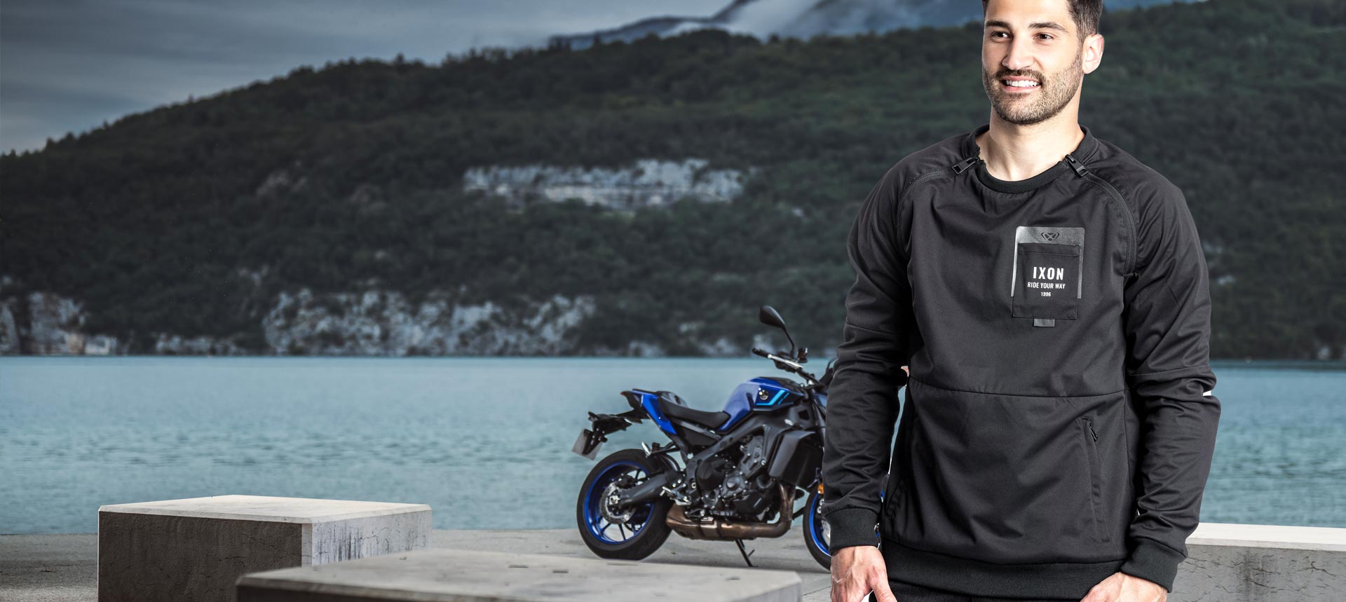 CREW A Jacket メンズ - pour moto | Ixon