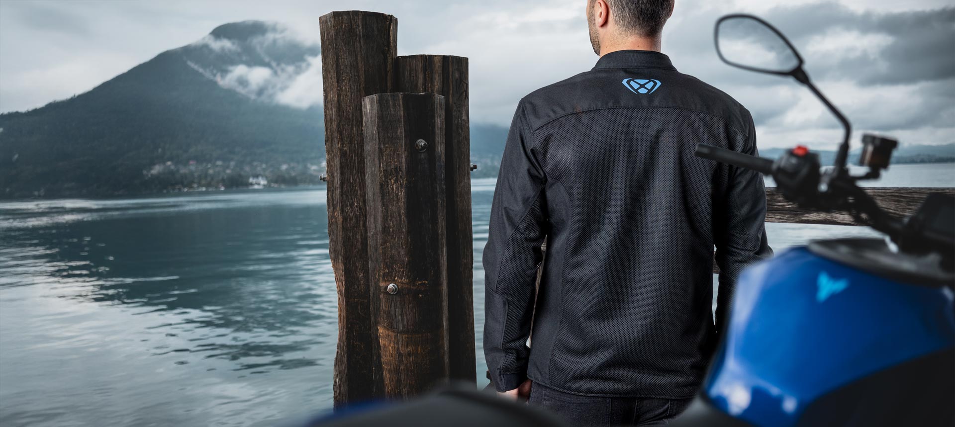 OSTRO A Jacket メンズ - pour moto | Ixon