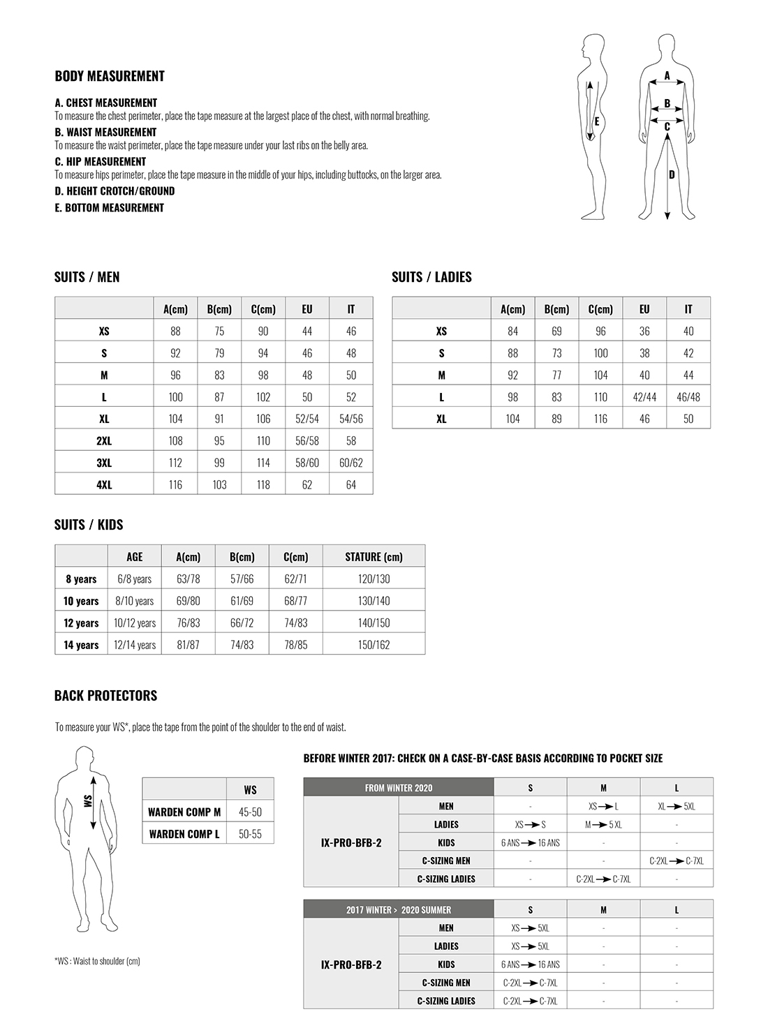 Size guide