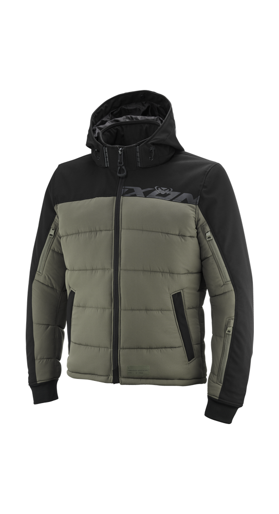 Ixon Blouson Moto Compact NOIR, Noir, XS