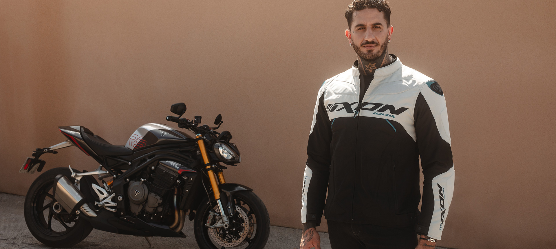 IONIX A Jacket メンズ - pour moto | Ixon