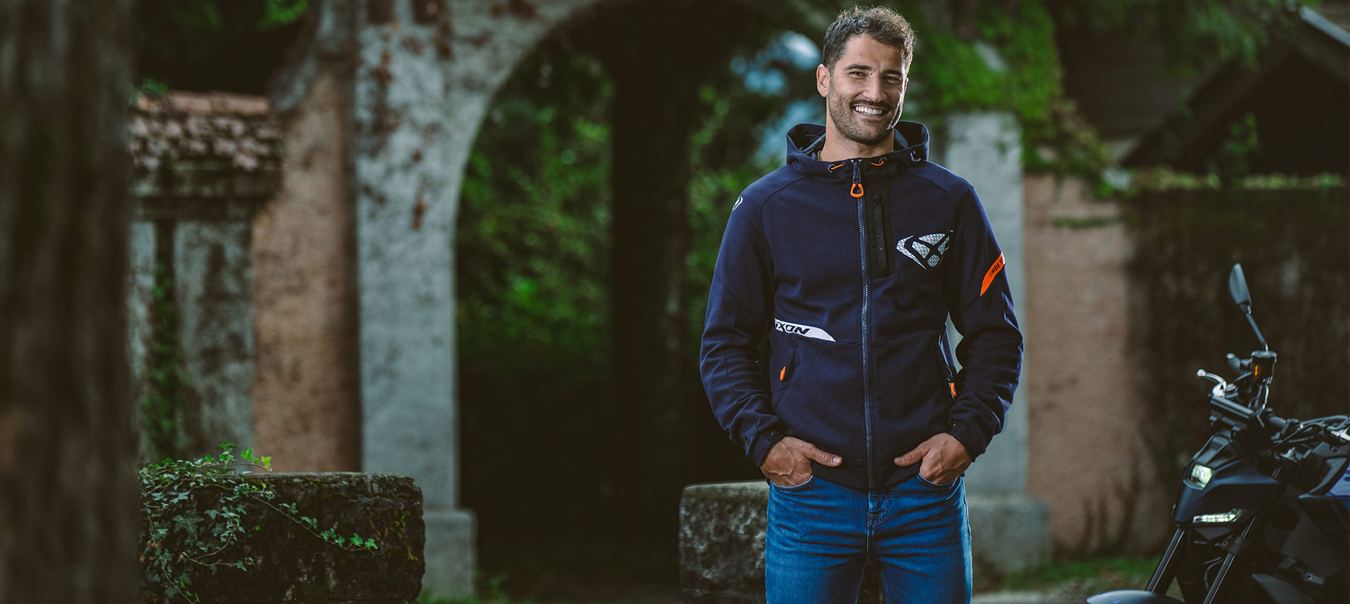 M-TOUCHSPORT A Jacket メンズ - pour moto | Ixon