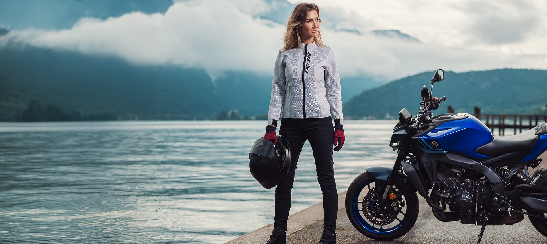 OSTRO A LADY Jacket レディース - pour moto | Ixon