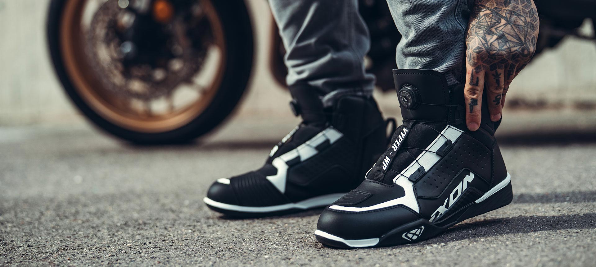 VYPER WP Shoes メンズ - pour moto | Ixon