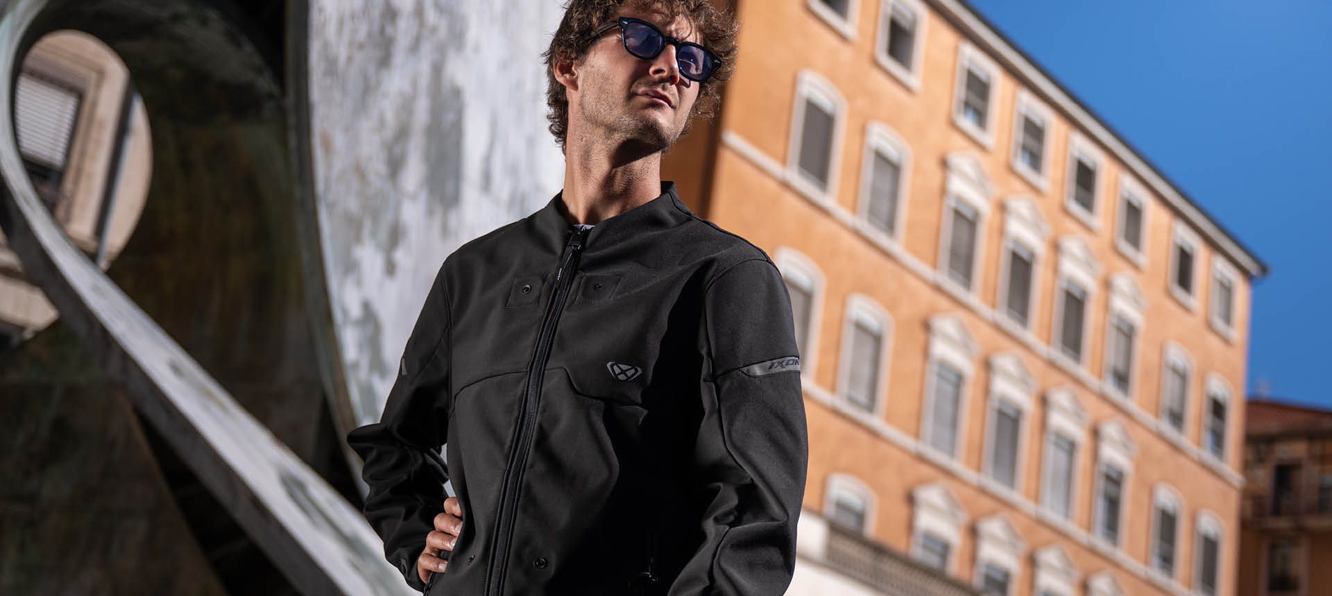 Men's Motorcycle Jacket: Casual Windbreaker and Versatile | IXON