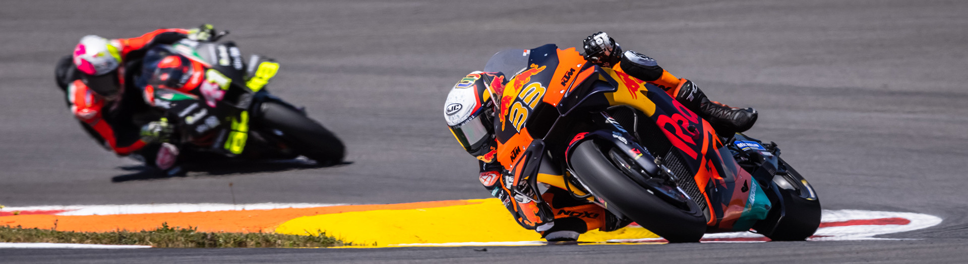 Brad Binder et Aleix Espargaro, GP Portugal 2021