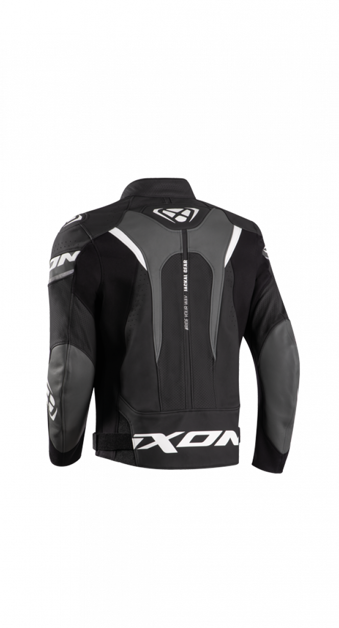 Comprar Mono Racing Ixon Jackal Negro Blanco